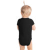 baby short sleeve bodysuit back in black