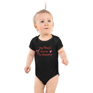 Mommy Love Infant Bodysuit | Soft Cotton Baby Onesie