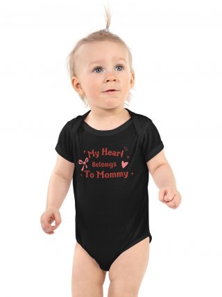 Mommy Love Infant Bodysuit | Soft Cotton Baby Onesie