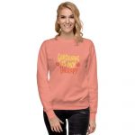 Pink Gardening Sweatshirt – Stylish Outdoor Apparel