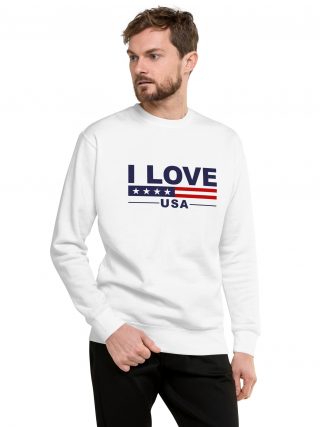 I Love USA T-Shirt | Patriotic American Flag Tee for Proud Citizens