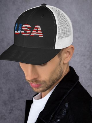 USA Flag Embroidered Patriot Cap | Classic American Pride Hat