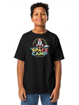 Space Camp for Kids T-Shirt Design | Fun Astronaut Theme