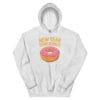 Stack of New Year Same Donut hoodie of Ash colour.