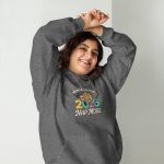 New Year Resolution Nap More hoodies in graphite heather – colorful New Year gift options