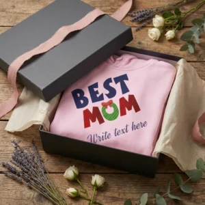 Best Mom Colorful Hoodie | Cozy Mother’s Day Gift from Kids & Family