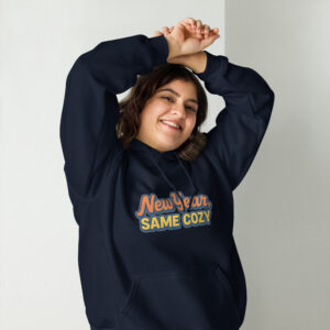 unisex-heavy-blend-hoodie-navy-front-69407083da1d7.jpg New Year, Same Cozy Unisex Hoodie | Retro Winter Pullover